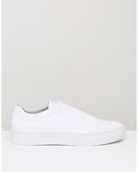 Baskets en cuir blanches Vagabond