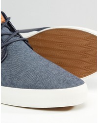 Baskets en cuir bleues Aldo