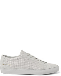 Baskets en cuir grises Common Projects