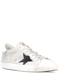 Baskets en cuir grises Golden Goose