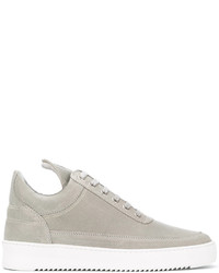 Baskets en cuir grises Filling Pieces