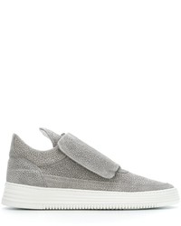 Baskets en cuir grises Filling Pieces