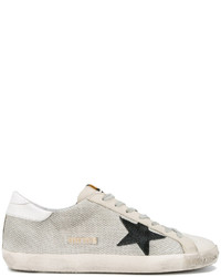 Baskets en cuir grises Golden Goose