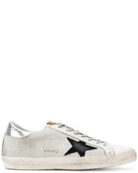 Baskets en cuir grises Golden Goose