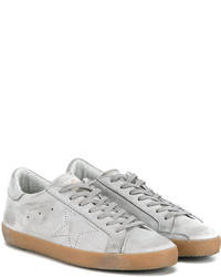 Baskets en cuir grises Golden Goose Deluxe Brand