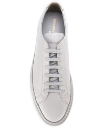 Baskets en cuir grises Common Projects