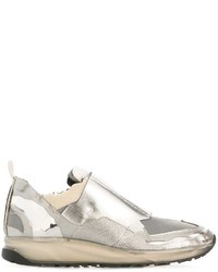 Baskets en cuir grises Maison Margiela