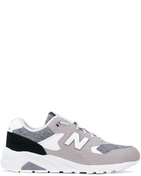 Baskets en cuir grises New Balance