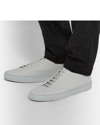 Baskets en cuir grises Common Projects