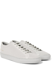 Baskets en cuir grises Common Projects