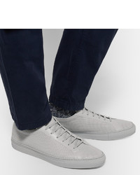 Baskets en cuir grises Common Projects