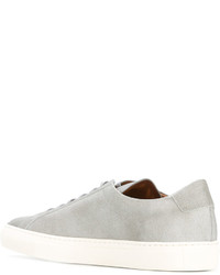 Baskets en cuir grises Common Projects