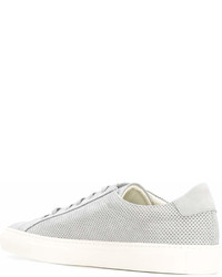 Baskets en cuir grises Common Projects