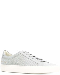 Baskets en cuir grises Common Projects