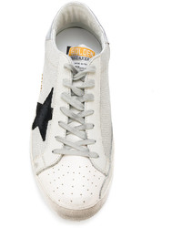 Baskets en cuir grises Golden Goose