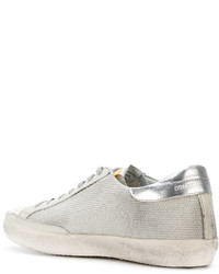 Baskets en cuir grises Golden Goose