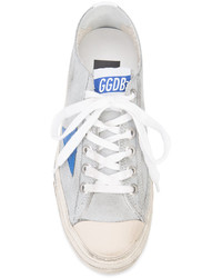 Baskets en cuir grises Golden Goose Deluxe Brand