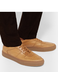 Baskets en cuir marron clair Common Projects