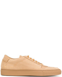 Baskets en cuir marron clair Common Projects