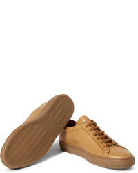 Baskets en cuir marron clair Common Projects