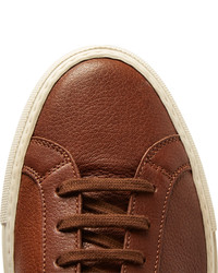 Baskets en cuir marron Common Projects