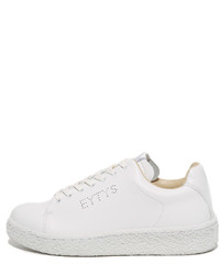 Baskets en cuir noires Eytys