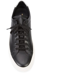 Baskets en cuir noires Common Projects