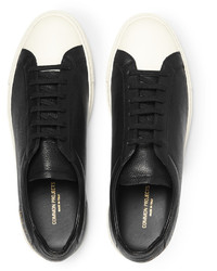 Baskets en cuir noires Common Projects