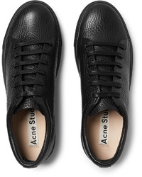 Baskets en cuir noires Acne Studios