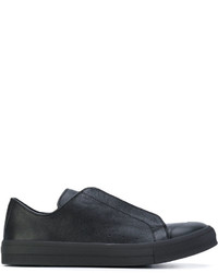 Baskets en cuir noires Alexander McQueen