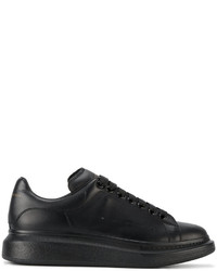 Baskets en cuir noires Alexander McQueen