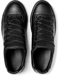 Baskets en cuir noires Balenciaga