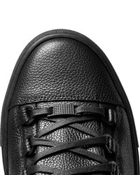 Baskets en cuir noires Balenciaga