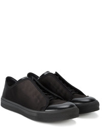 Baskets en cuir noires Alexander McQueen