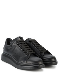 Baskets en cuir noires Alexander McQueen