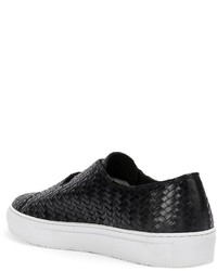 Baskets en cuir noires Raparo