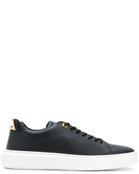 Baskets en cuir noires Buscemi