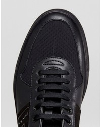 Baskets en cuir noires Boss Green