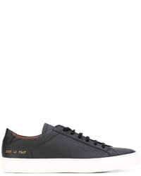 Baskets en cuir noires Common Projects