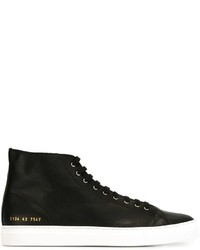 Baskets en cuir noires Common Projects