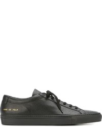 Baskets en cuir noires Common Projects