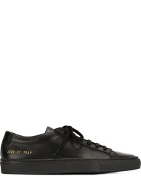 Baskets en cuir noires Common Projects