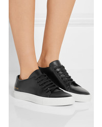 Baskets en cuir noires Common Projects