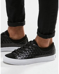 Baskets en cuir noires Creative Recreation