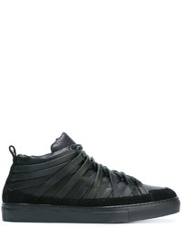 Baskets en cuir noires Damir Doma