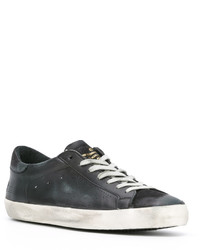 Baskets en cuir noires Golden Goose