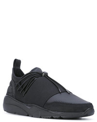 Baskets en cuir noires Filling Pieces