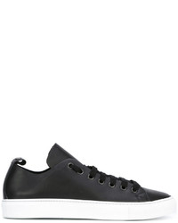 Baskets en cuir noires DSQUARED2