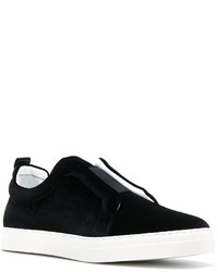 Baskets en cuir noires Pierre Hardy