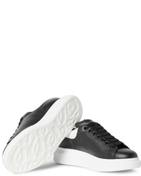 Baskets en cuir noires Alexander McQueen